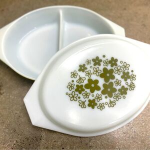 Vintage Pyrex Divided Baking Dish